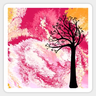 Tree Silhouette Sticker